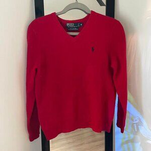 Polo Ralph Lauren Lambs Wool Italian Yarn Lightweight Sweater